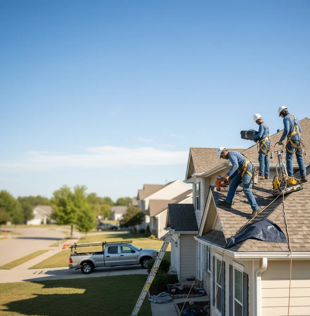 Commercial Roof Repair in Helena, OK